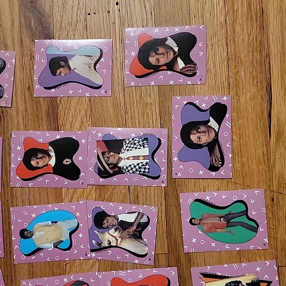 Vintage 1984 Topps Michael Jackson trading card stickers with puzzle back - Picture 3 of 10